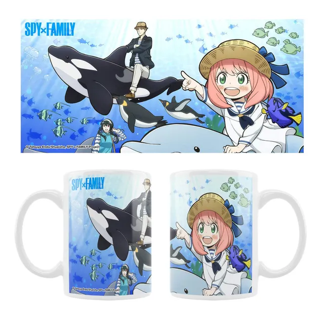 spy-x-family-sea-animals-keramiktasse-300-ml-anya-loid-tasse image 1