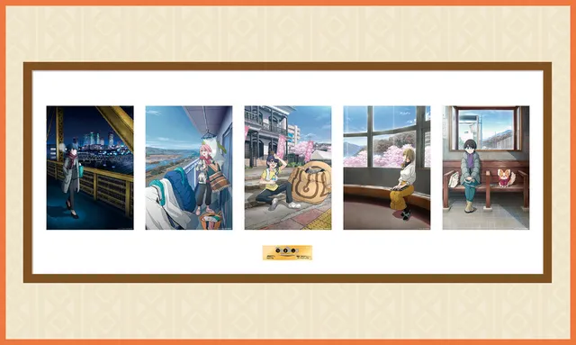 furyu-yuru-camp-film-primoart-b-5er-bilder-set image 1