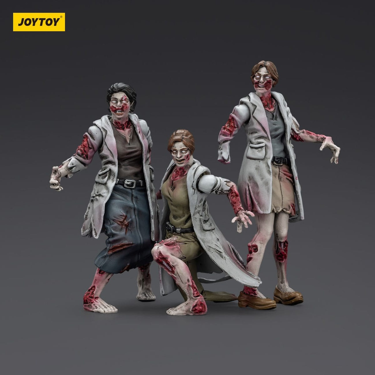 elbenwald-zombie-dark-source-medics-actionfiguren-3er-pack-8-cm image 5