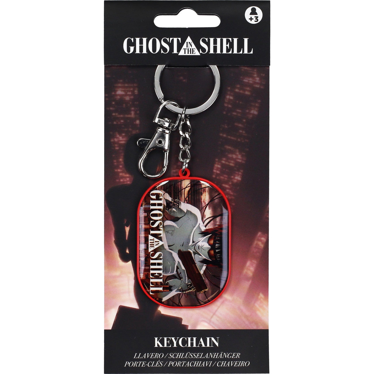 ghost-in-the-shell-metall-schl-sselanh-nger-bewaffnete image 2
