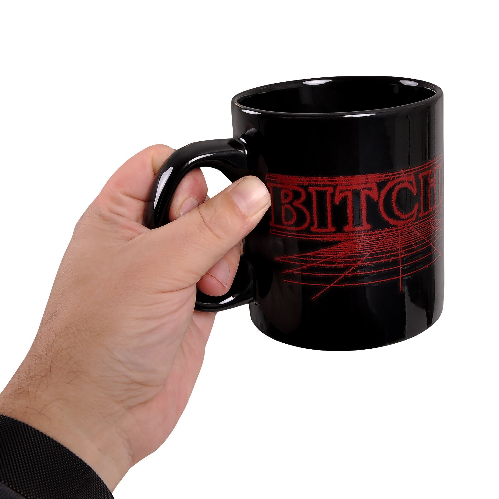 stranger-things-bitchin-tasse-xxl-590-ml-schwarz image 2