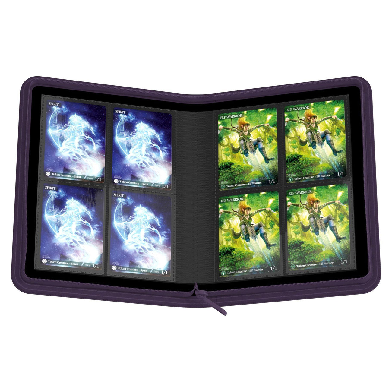 ultimate-guard-zipfolio-160-8-pocket-xenoskin-purple image 7