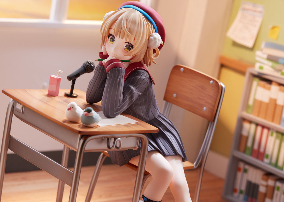 furyu-f-nex-shigure-ui-1-7-figur-vtuber-seifuku-version image 3