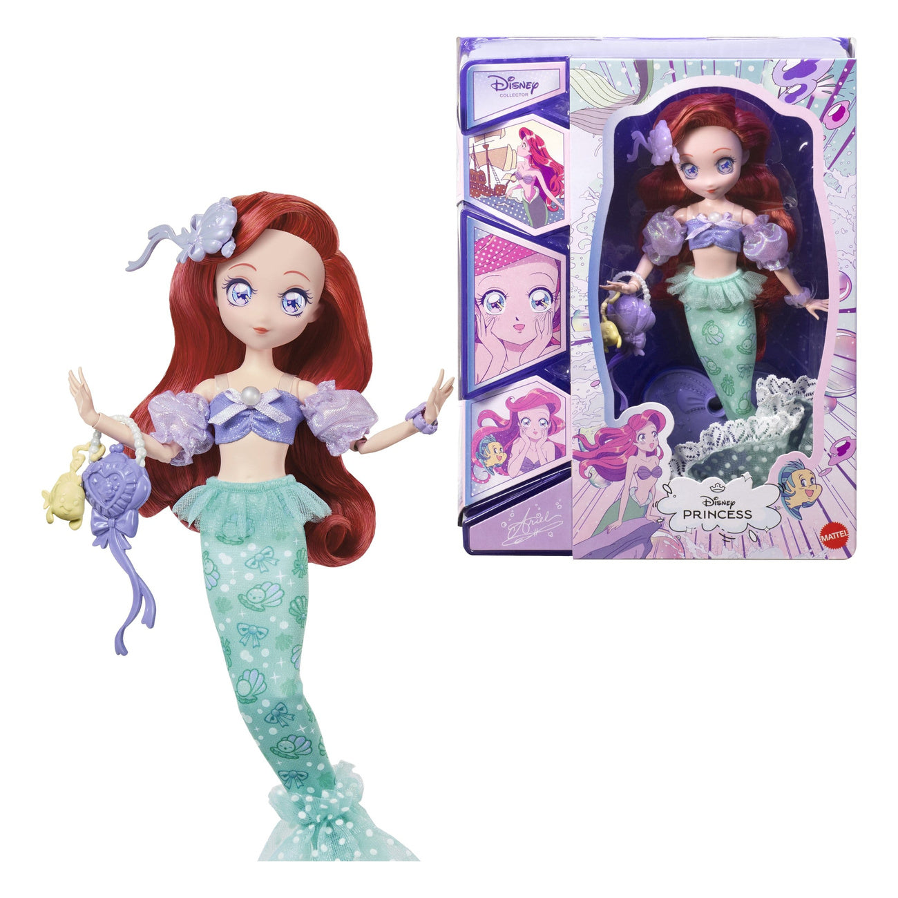 disney-princess-manga-arielle-puppe-22-cm-vinyl image 2