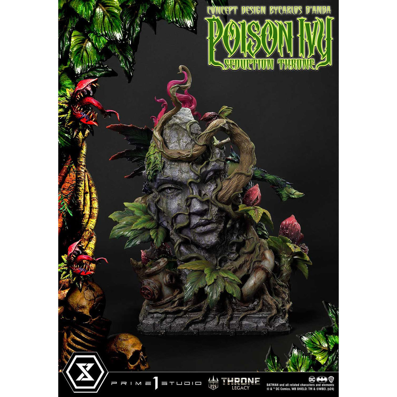 dc-throne-legacy-batman-poison-ivy-statue-1-4-polystone image 5