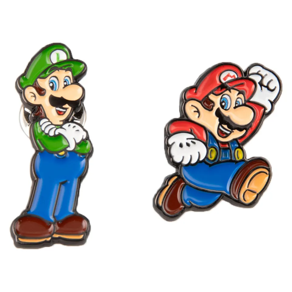 super-mario-ansteck-pin-2er-pack-emaille-nintendo image 1