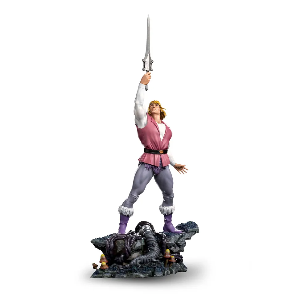 iron-studios-motu-prince-adam-art-scale-statue-1-10-deluxe image 1