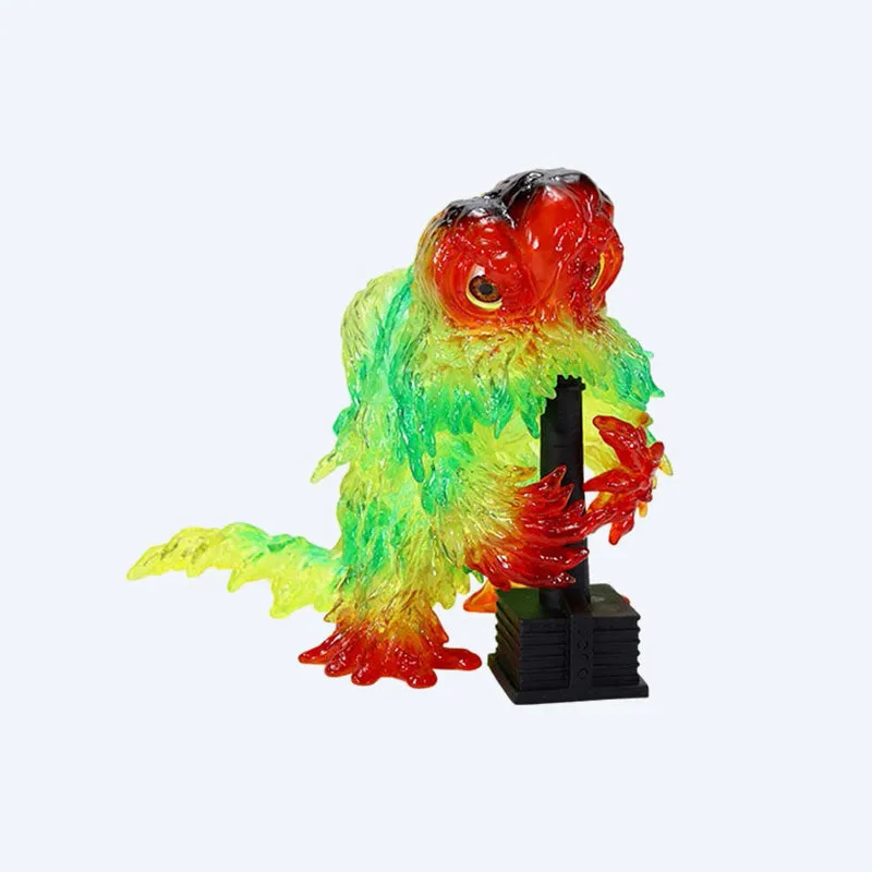 godzilla-amc-hedorah-landing-stage-clear-ver-sofubi-19-5cm image 1
