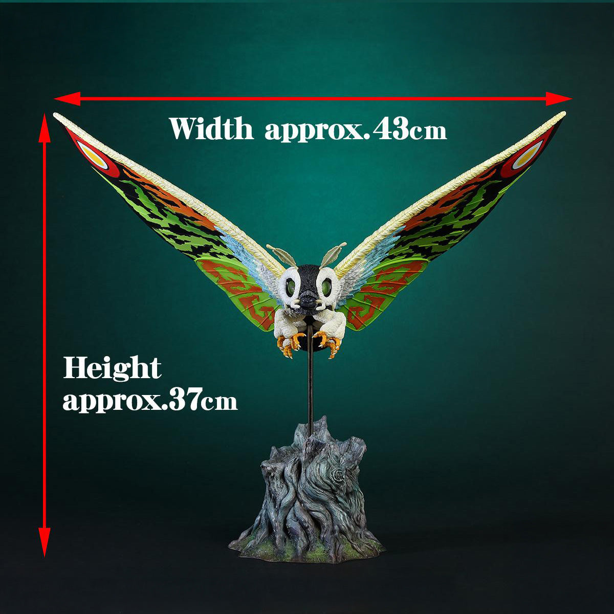 godzilla-mothra-leo-figur-rebirth-of-mothra-1996-pvc image 8