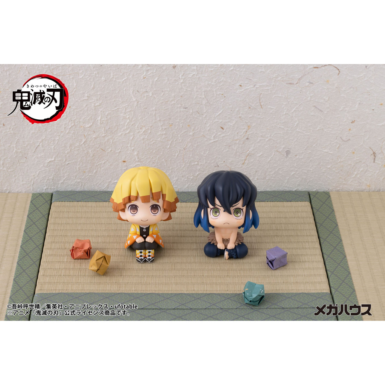 megahouse-demon-slayer-look-up-zenitsu-pvc-figur image 3