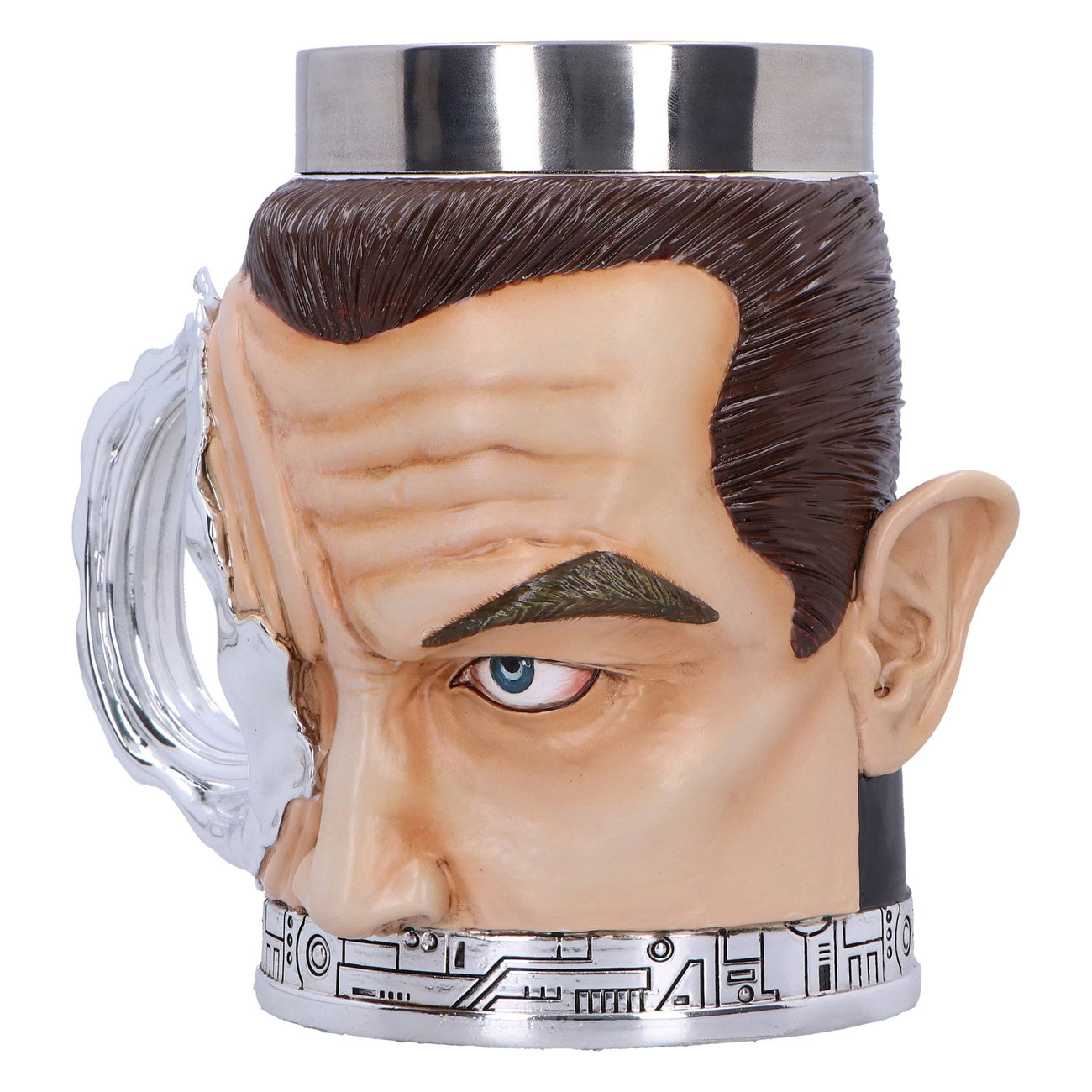 elbenwald-terminator-t-1000-krug-resin-handbemalt image 2