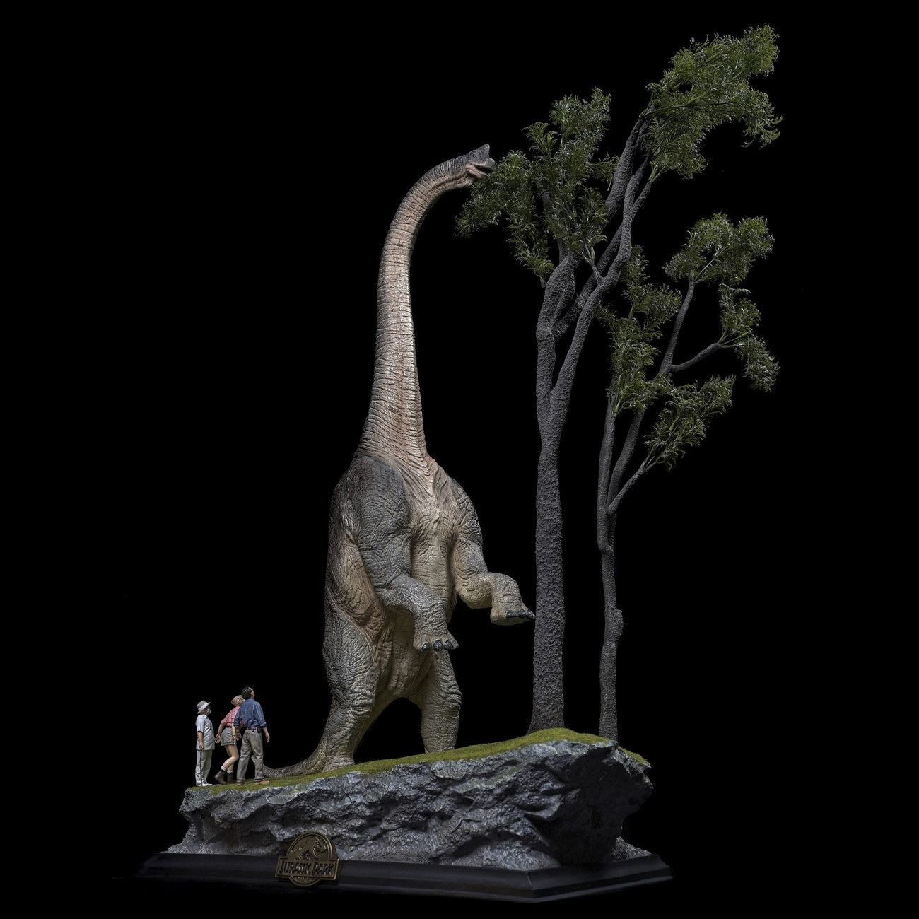jurassic-park-demi-art-scale-statue-1-10-resin-mit-base image 3