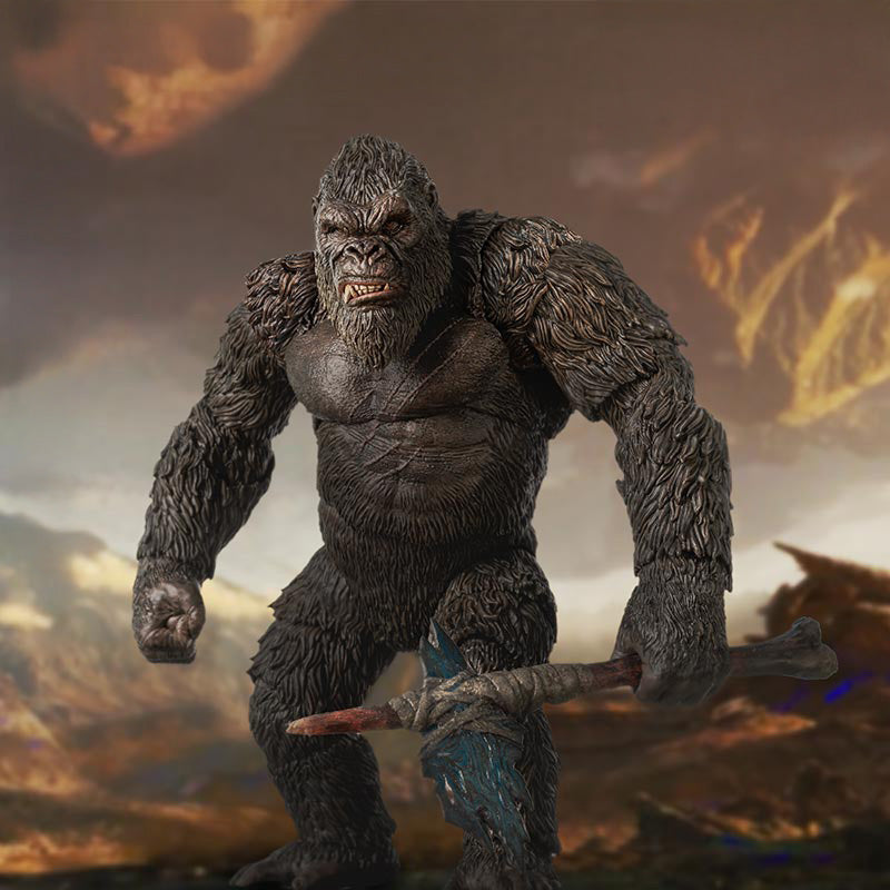 hiya-kong-2-0-godzilla-vs-kong-actionfigur-16-cm-mit-axt image 7