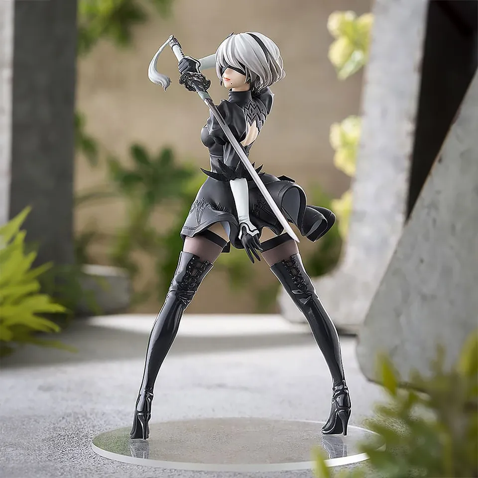 nier-automata-2b-pop-up-parade-figur-17-cm-good-smile image 1