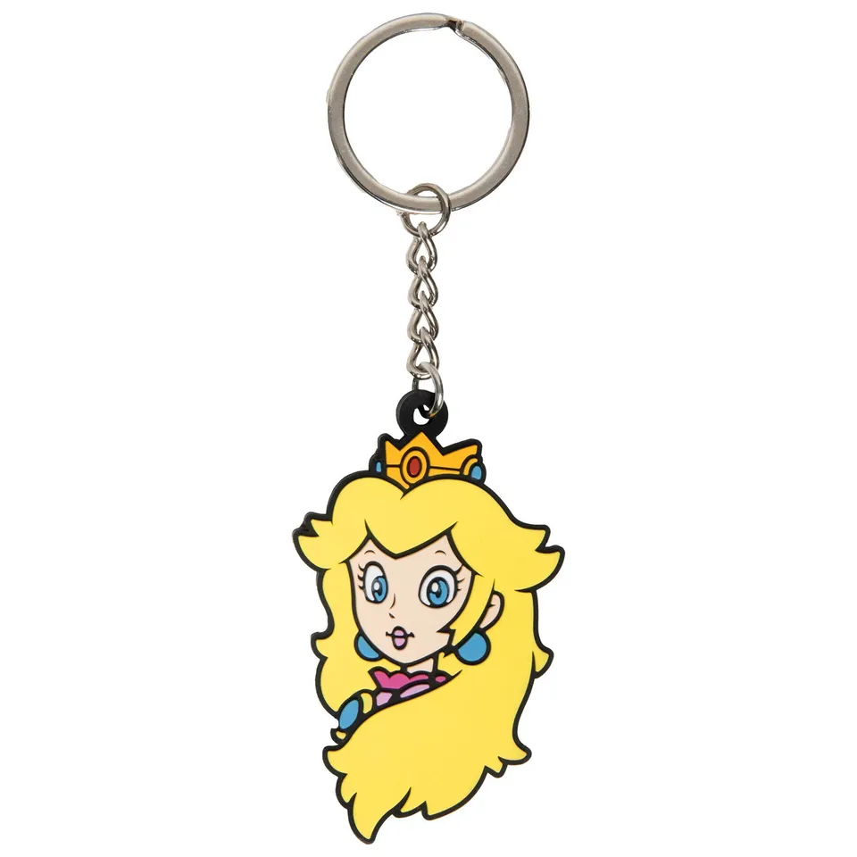 super-mario-princess-peach-schl-sselanh-nger-pvc-6-cm image 1