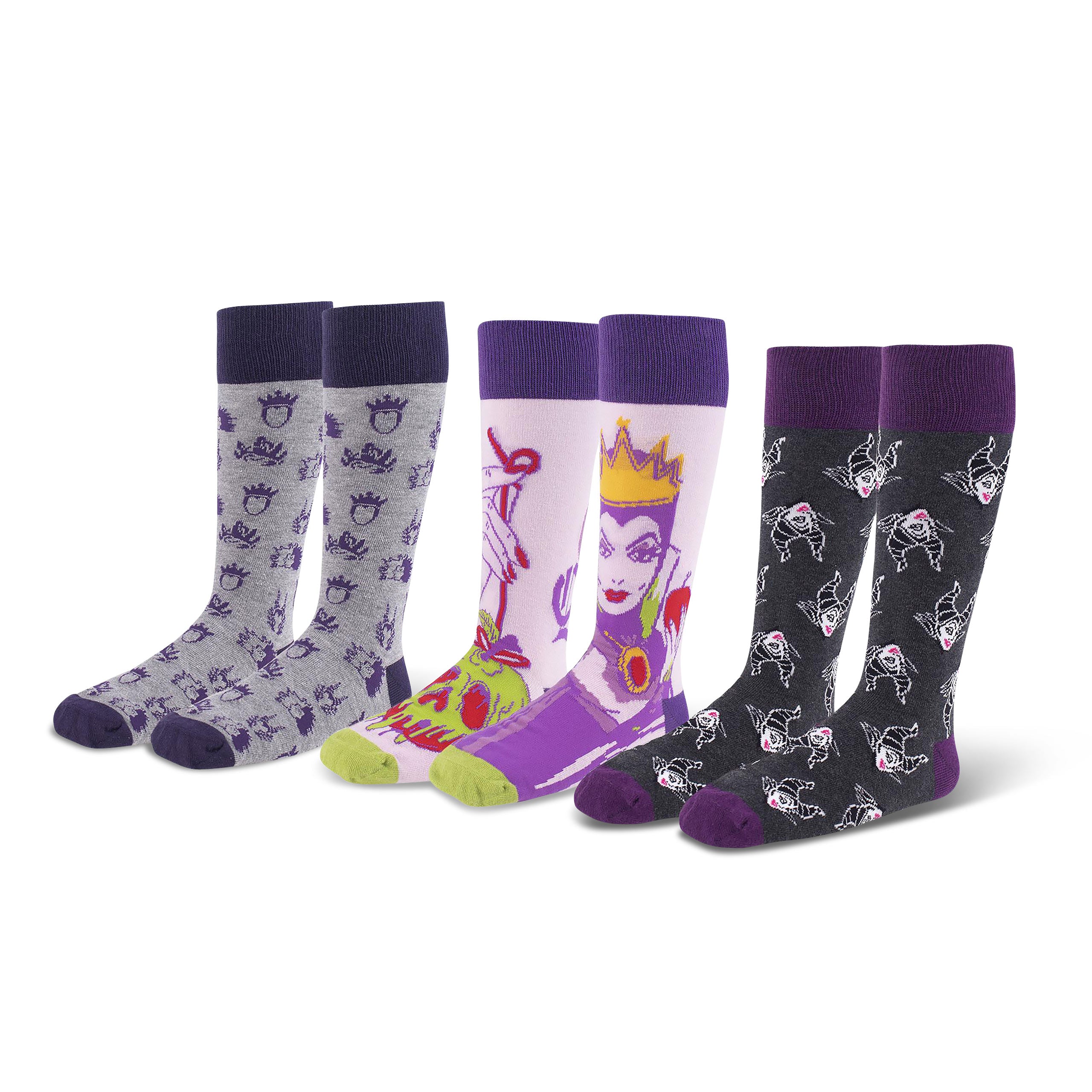 disney-villains-socken-3er-set-b-sewichte-str-mpfe image 1