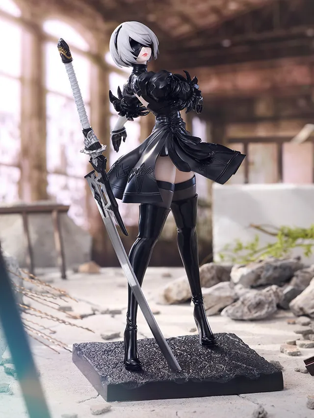 furyu-tenitol-2b-yorha-anime-figur-mit-schwert image 1