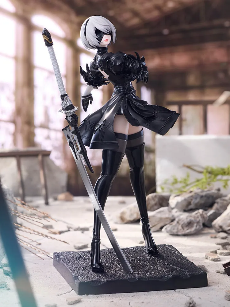 furyu-tenitol-2b-yorha-anime-figur-mit-schwert image 1