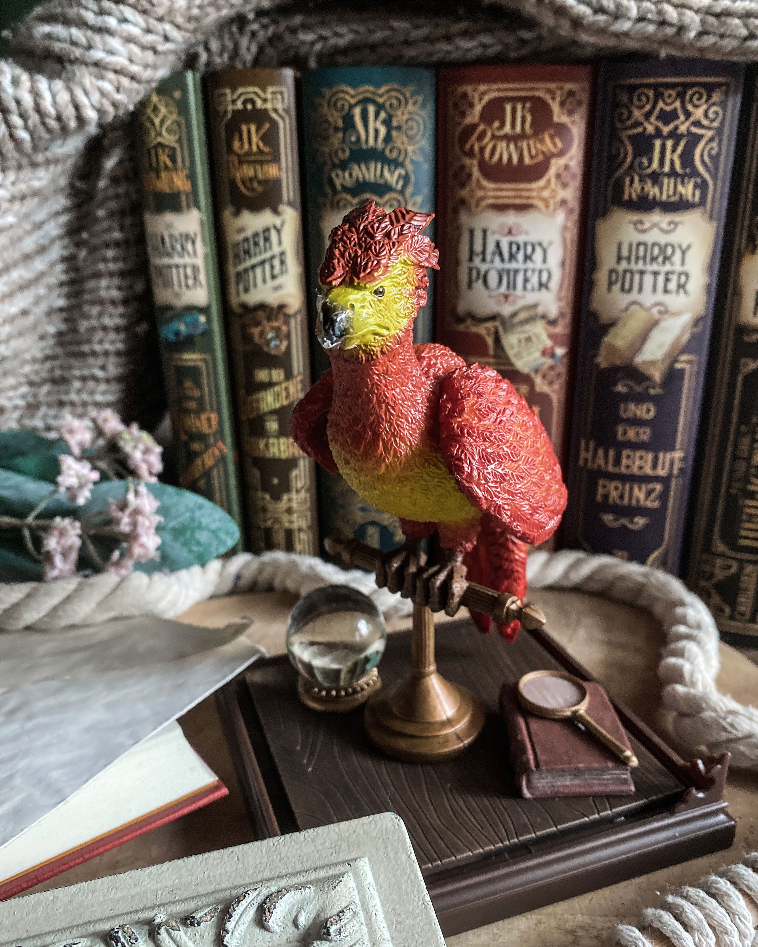 elbenwald-fawkes-harry-potter-figur-magische-tierwesen-ph-nix image 7