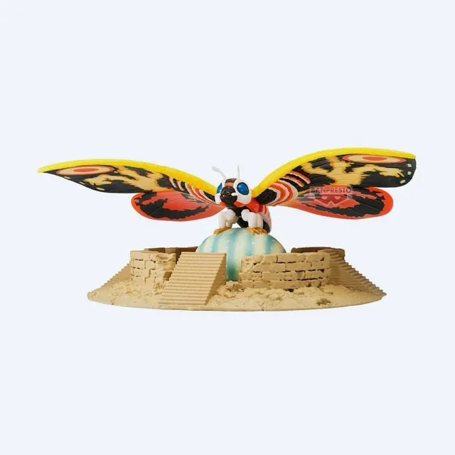 godzilla-monster-series-mothra-1996-statue-pvc-figur image 1
