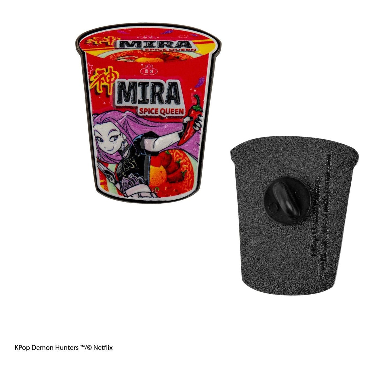 kpop-demon-hunters-mira-spice-queen-noodles-pin image 2