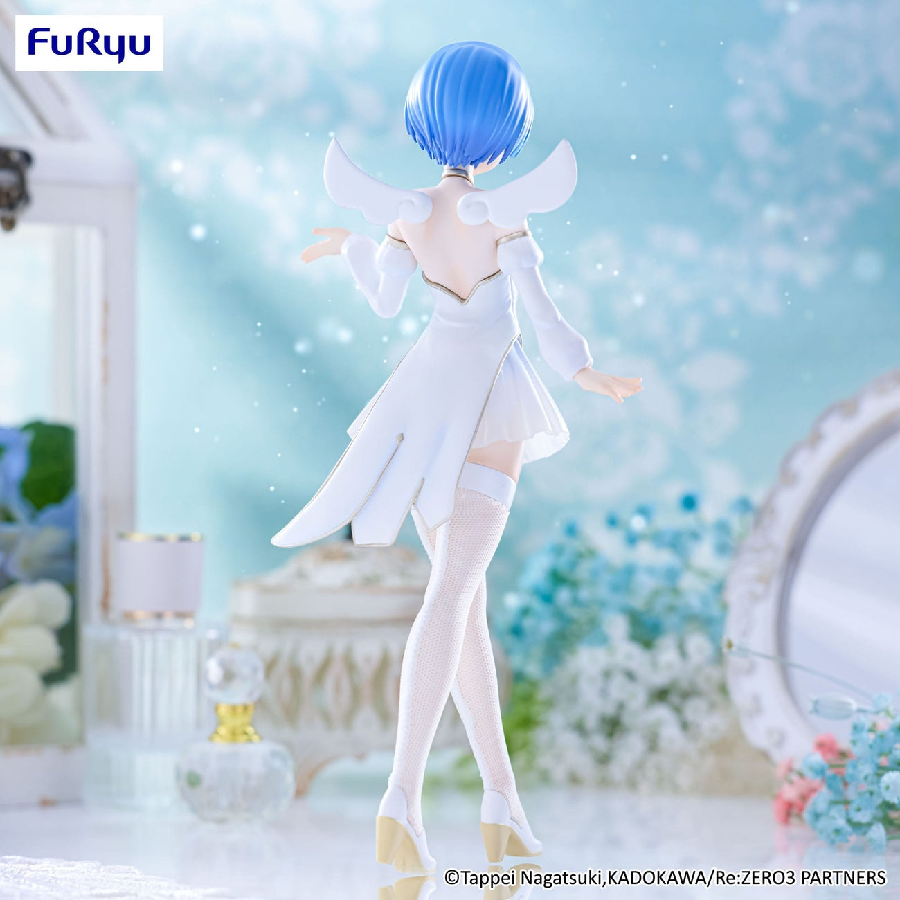 re-zero-bicute-rem-little-wings-pvc-statue-25-cm image 5
