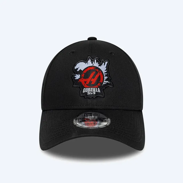 godzilla-x-haas-team-cap-schwarz-new-era-100-baumwolle image 1