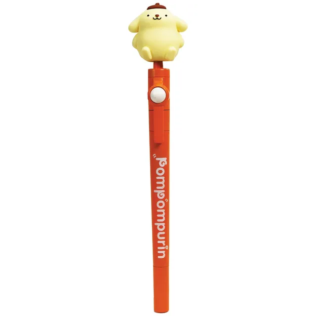 elbenwald-sanrio-fidget-kugelschreiber-pompompurin-orange-stift image 1
