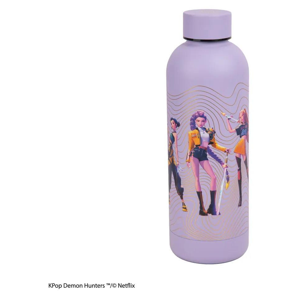 kpop-demon-hunters-honmoon-trinkflasche-500-ml-edelstahl image 1