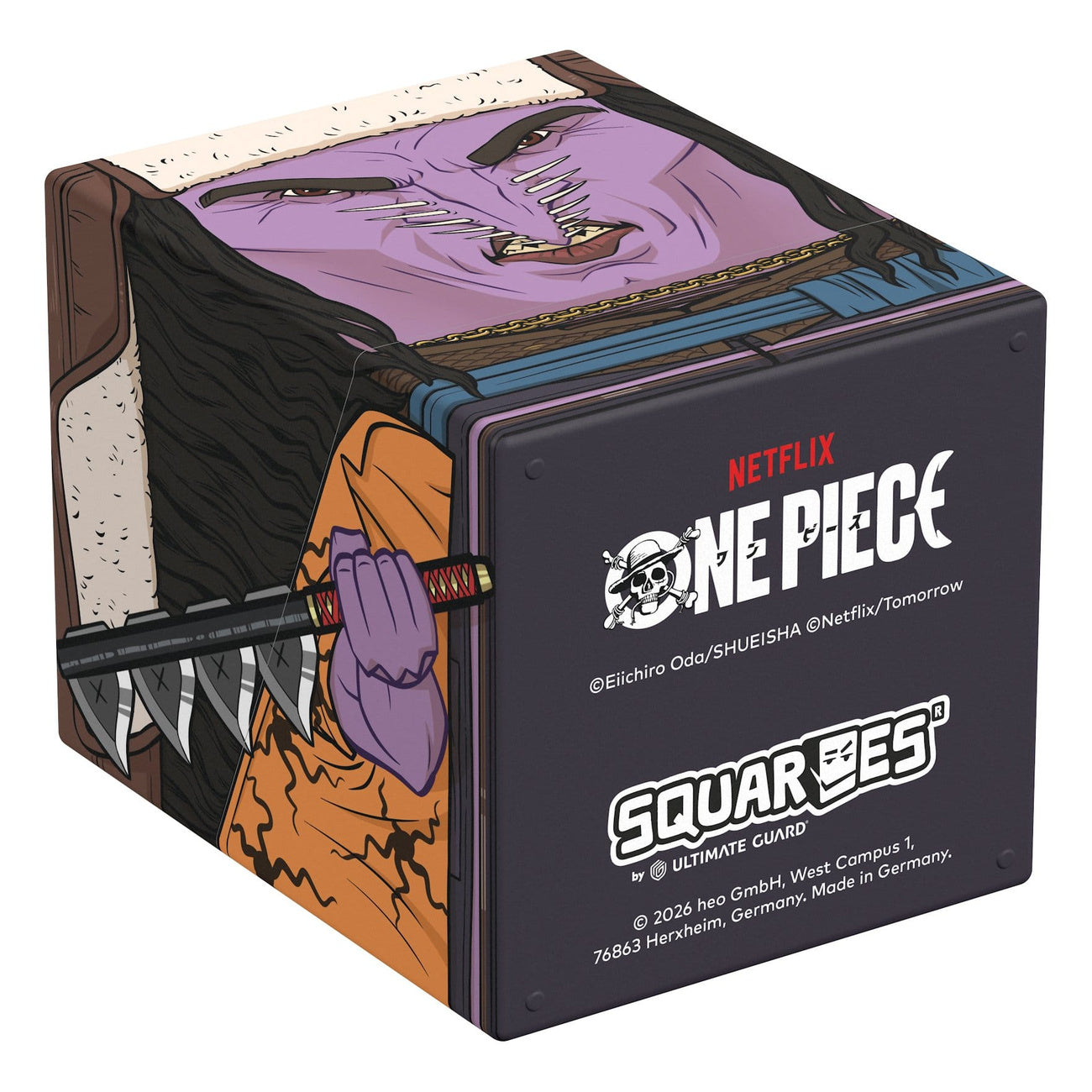 ultimate-guard-squaroes-one-piece-op007-deckbox-arlong-100-karten image 7