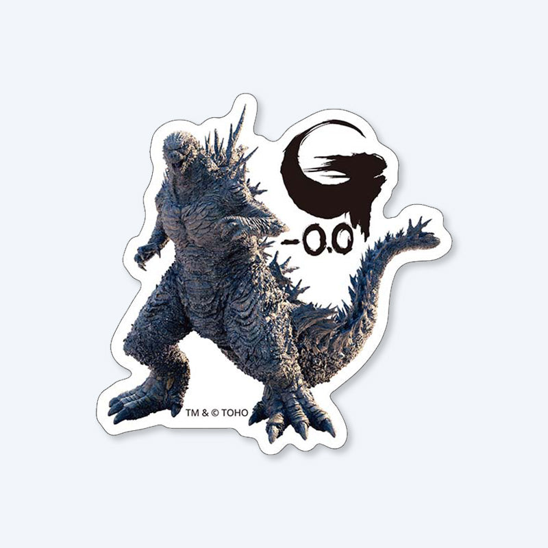 godzilla-2026-die-cut-sticker-a-minus-zero-schwarz image 1