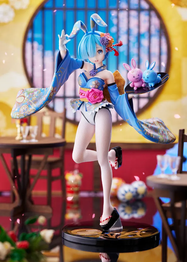 furyu-f-nex-rem-wa-bunny-1-7-figur-re-zero image 1