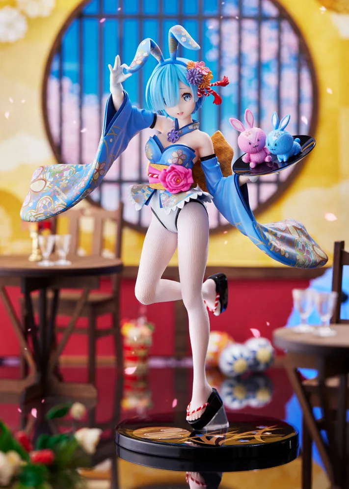 furyu-f-nex-rem-wa-bunny-1-7-figur-re-zero image 1