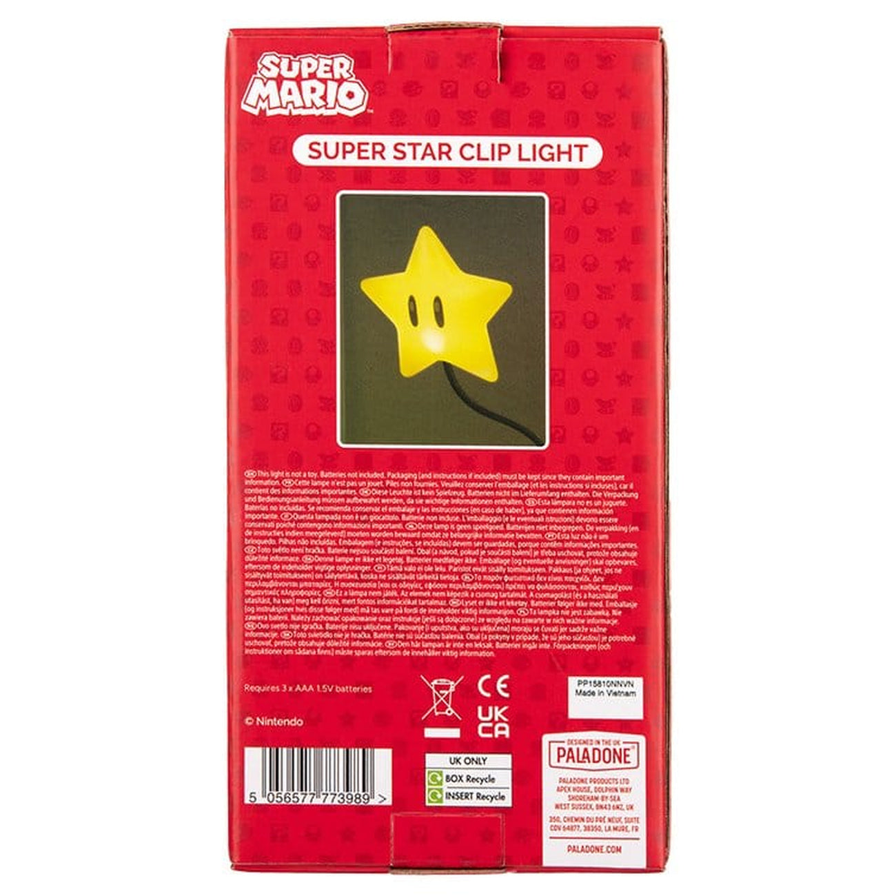 super-mario-super-star-clip-leuchte-33-cm-gelb-stern image 8