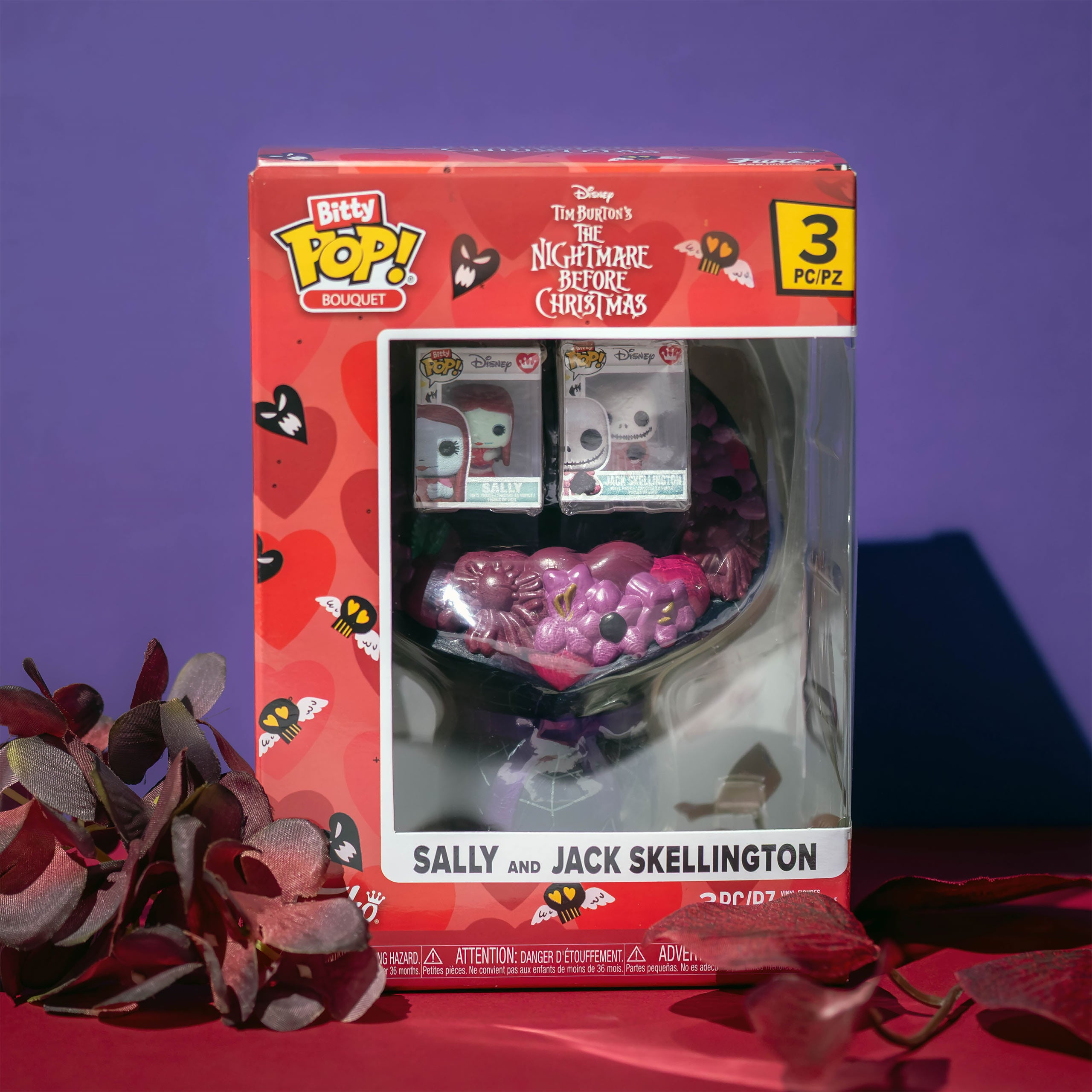 funko-nightmare-before-christmas-jack-sally-bitty-pop-bouquet image 6