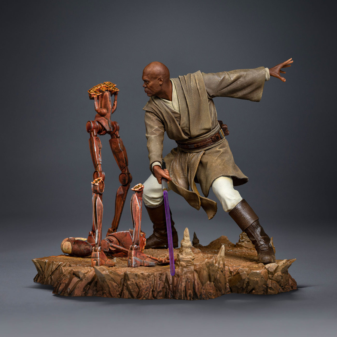 star-wars-mace-windu-art-scale-statue-1-10-18-cm-resin image 3