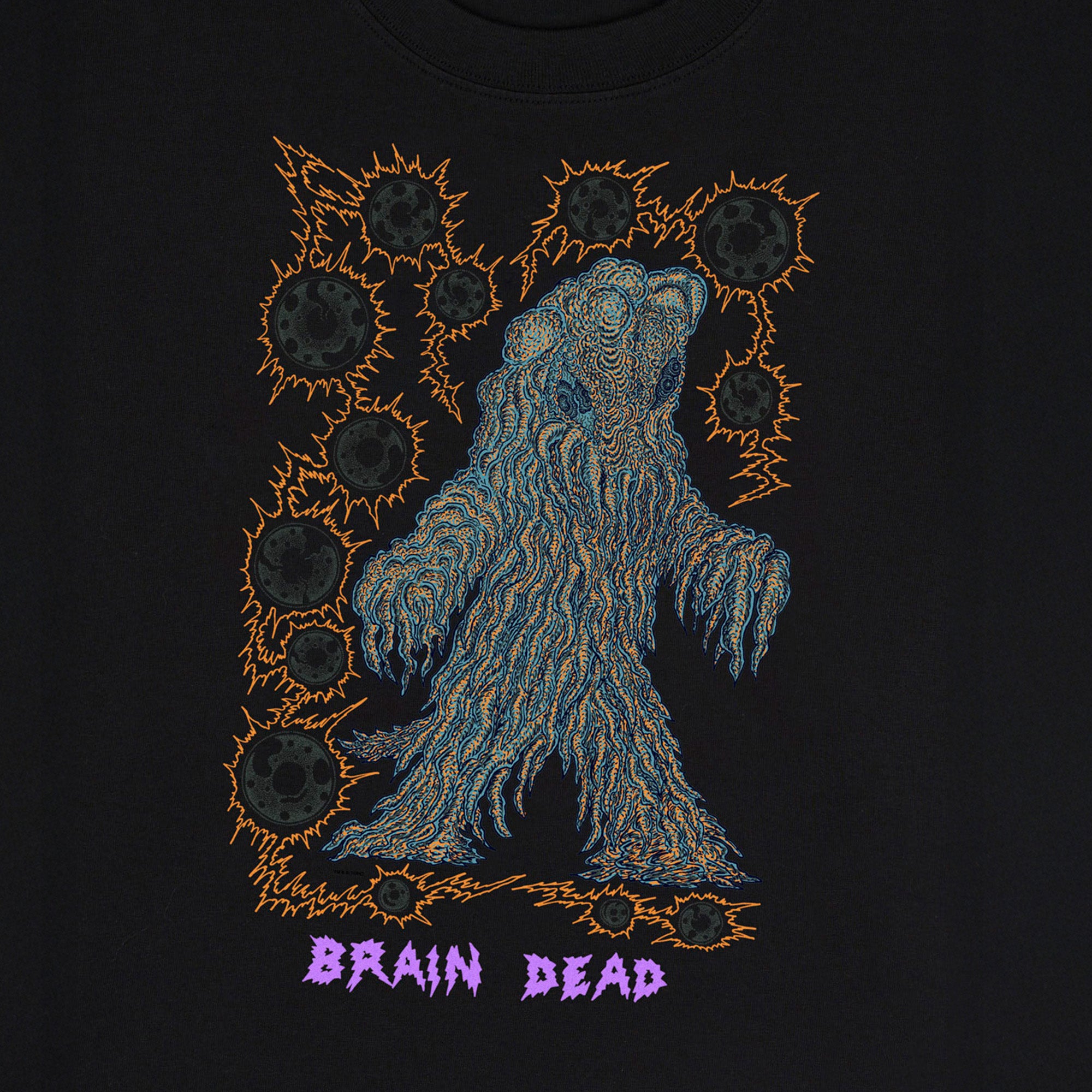 godzilla-brain-dead-x-hedorah-t-shirt-schwarz-baumwolle image 2
