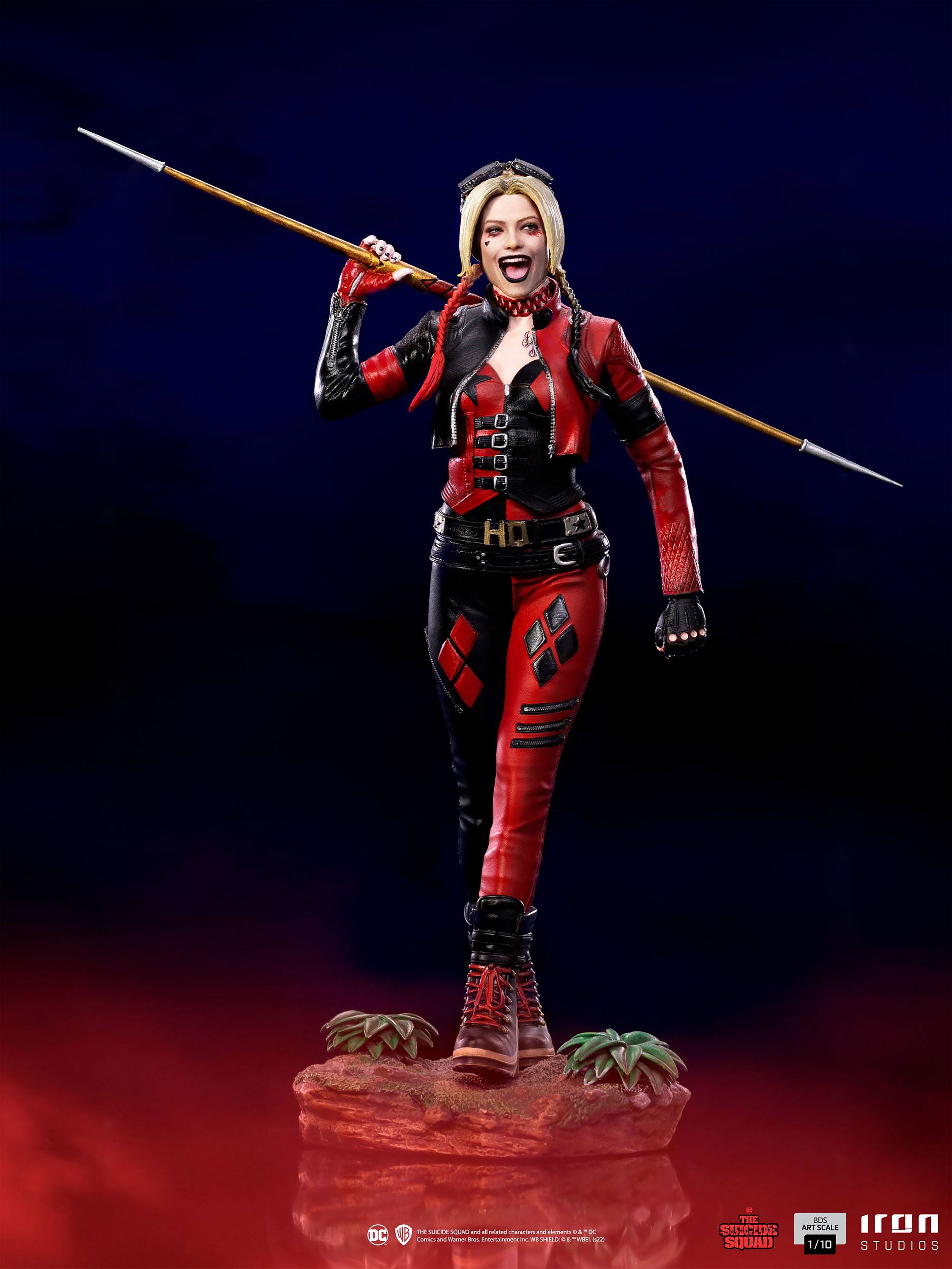 iron-studios-harley-quinn-bds-statue-deluxe-1-10 image 6