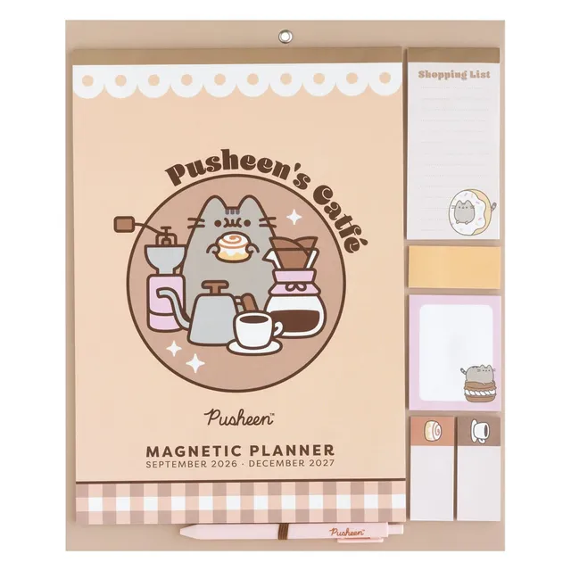 pusheen-magnetischer-planer-2026-27-30x35-cm-16-monate image 1