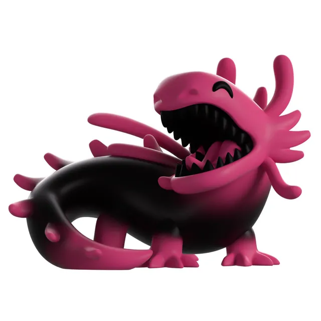 rain-world-vinyl-figur-pink-lizard-8-cm-collectible image 1
