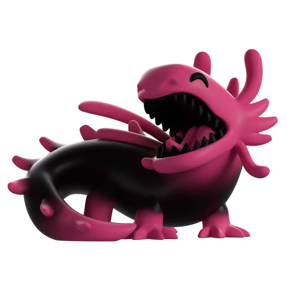 rain-world-vinyl-figur-pink-lizard-8-cm-collectible image 1