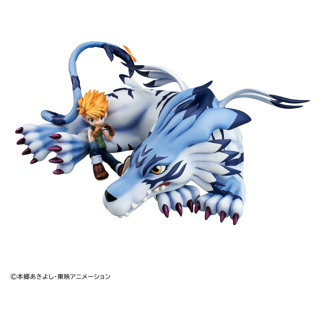 digimon-adventure-garurumon-yamato-figurenset-pvc-25-cm image 1