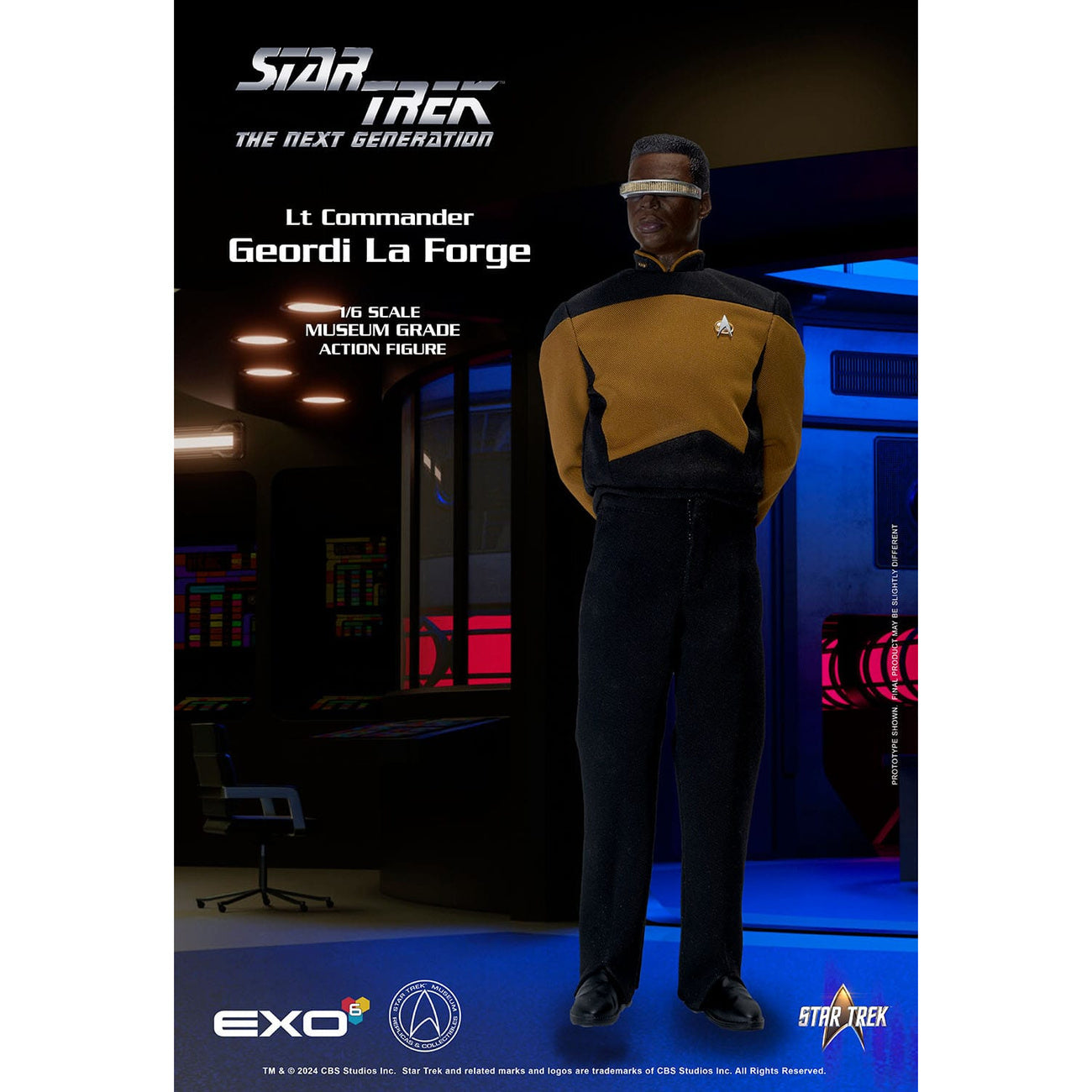 star-trek-tng-geordi-la-forge-actionfigur-1-6-lt-commander image 8