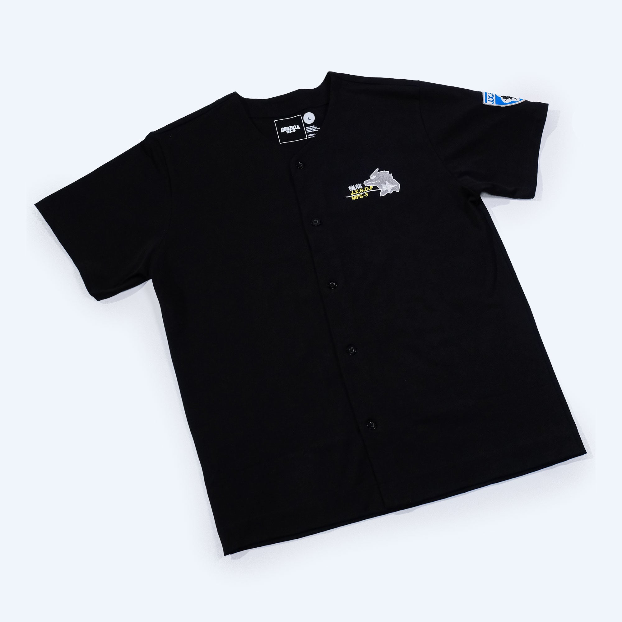 godzilla-jxsdf-black-jersey-trikot-schwarz-baumwolle image 4