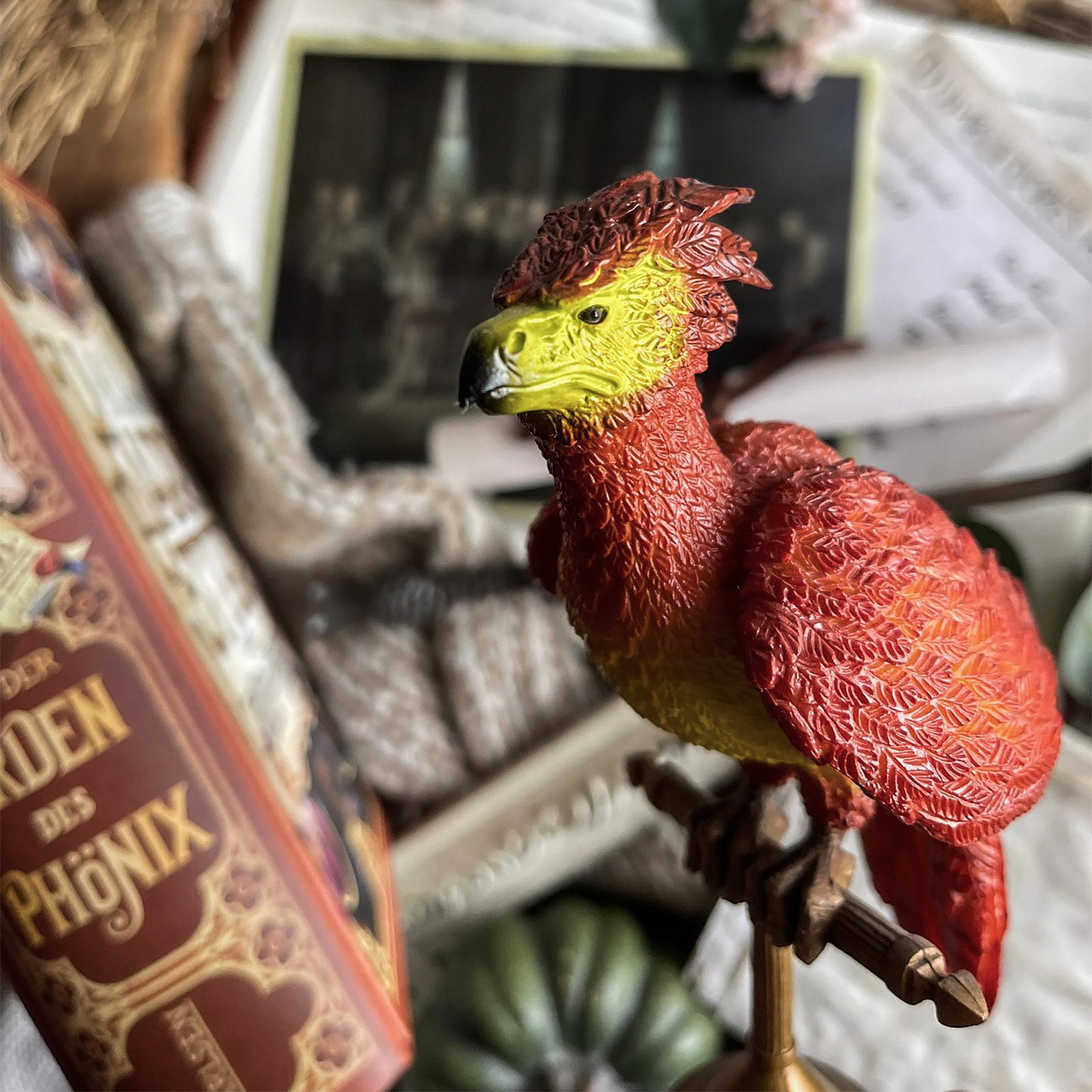 elbenwald-fawkes-harry-potter-figur-magische-tierwesen-ph-nix image 8