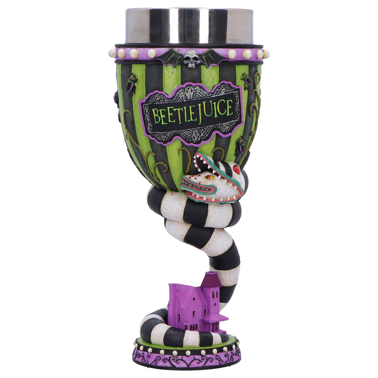 elbenwald-beetlejuice-sandworm-kelch-glas-20-cm image 1