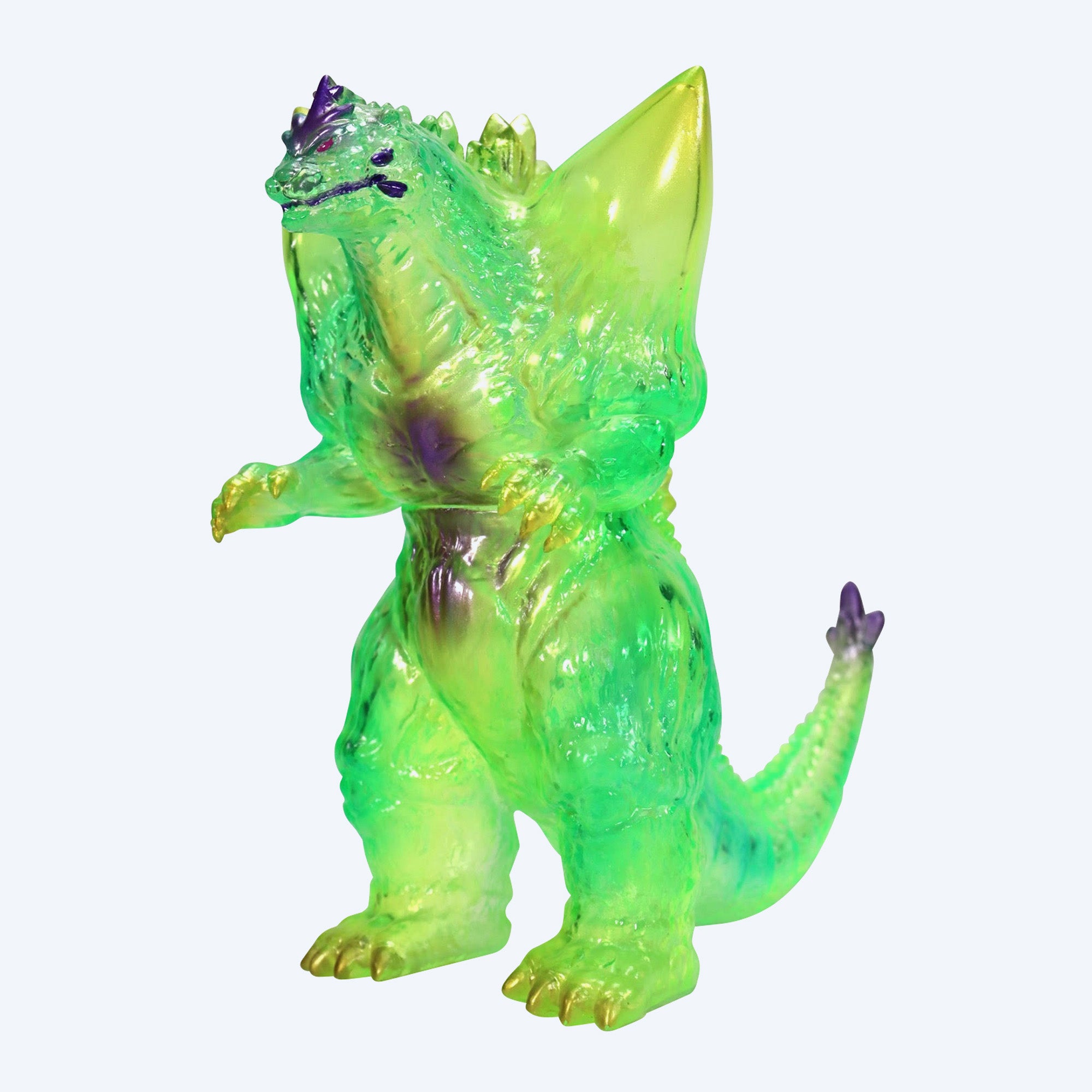 godzilla-middle-size-spacegodzilla-figur-clear-green-vinylfigur image 1
