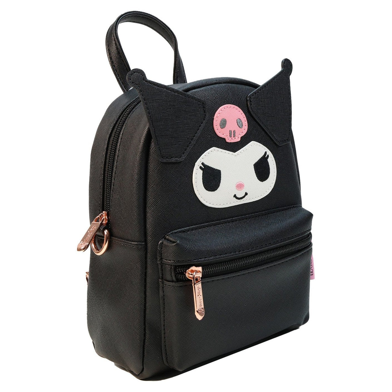 sanrio-kuromi-mini-rucksack-klein-schwarz image 2