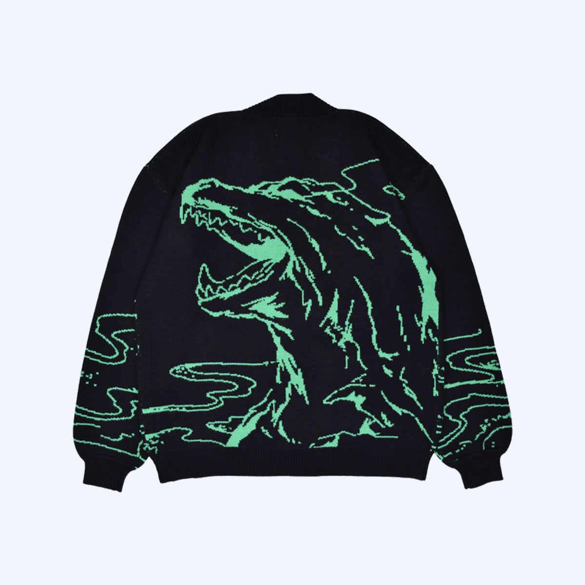 godzilla-king-of-the-monsters-cardigan-strickjacke-m-l image 2