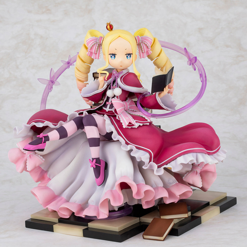furyu-f-nex-re-zero-beatrice-1-7-figur-mit-buch image 1